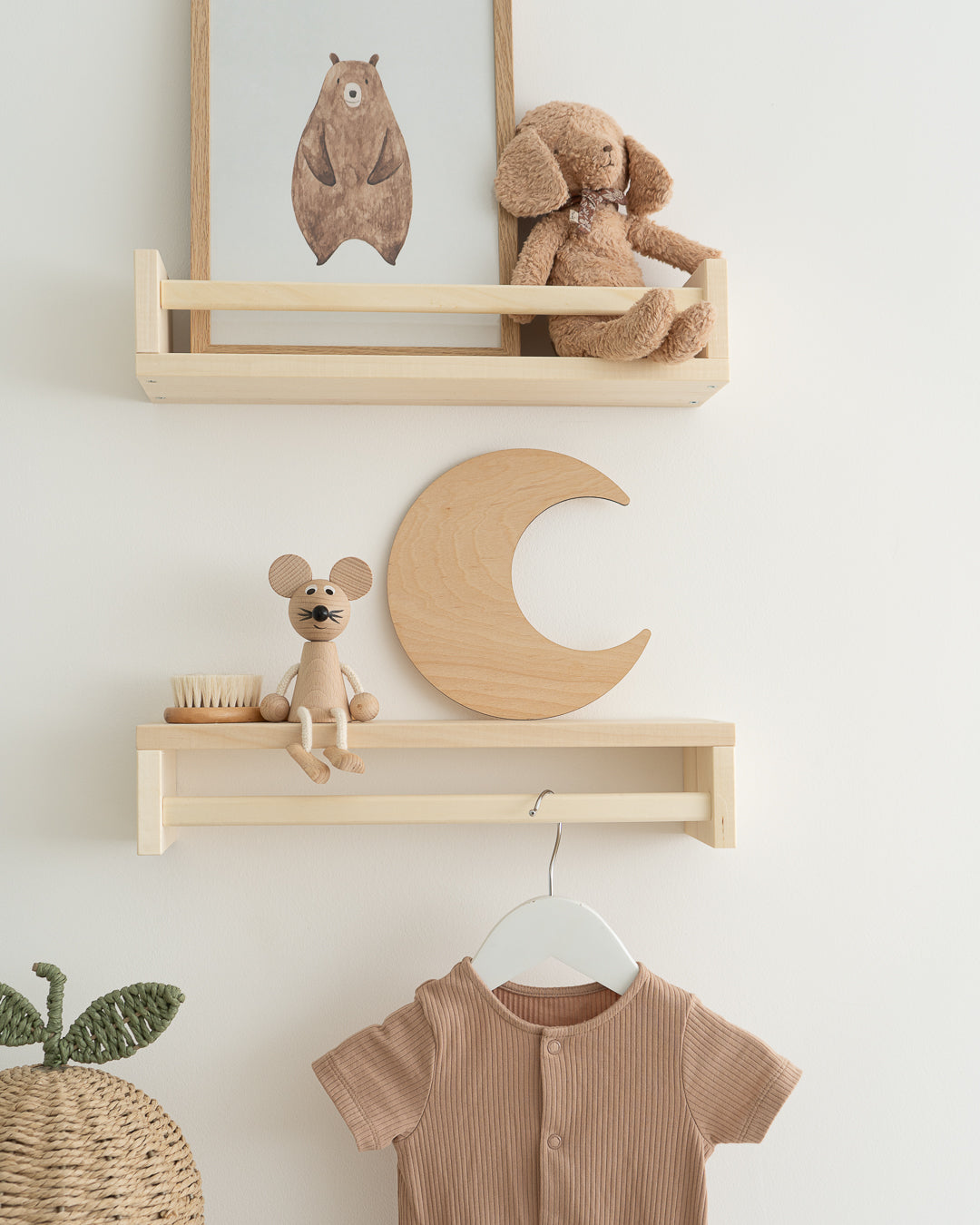 Moon Shape Nursery Décor