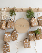 Load image into Gallery viewer, Wooden Christmas HOHOHO Wall Hanging
