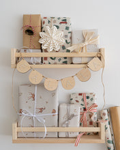 Load image into Gallery viewer, Wooden Christmas FA LA LA Bunting
