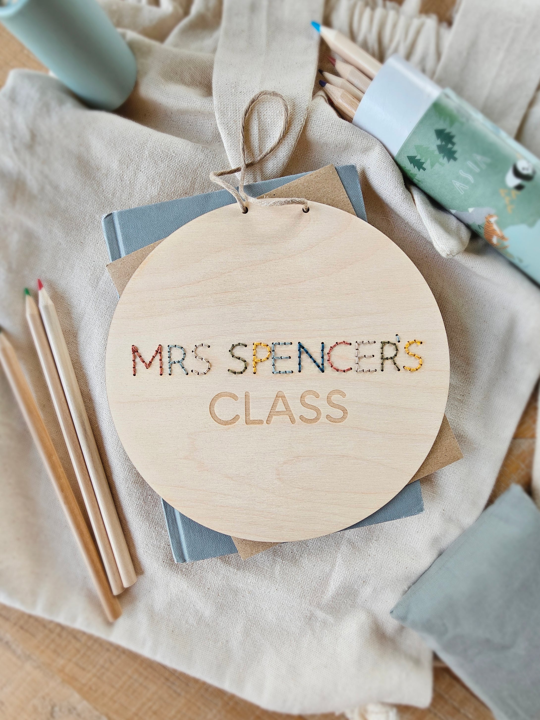 Personalised Teacher Class Room Sign