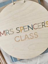 Load image into Gallery viewer, Personalised Teacher Class Room Sign
