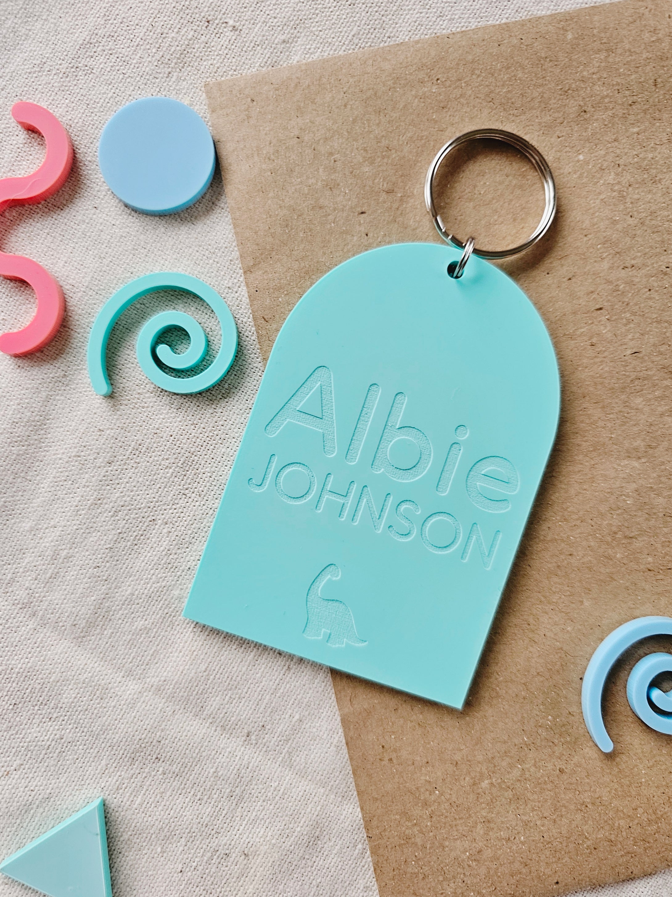 Kids Personalised Bag Tag